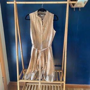 Boden sleeveless eyelet dress